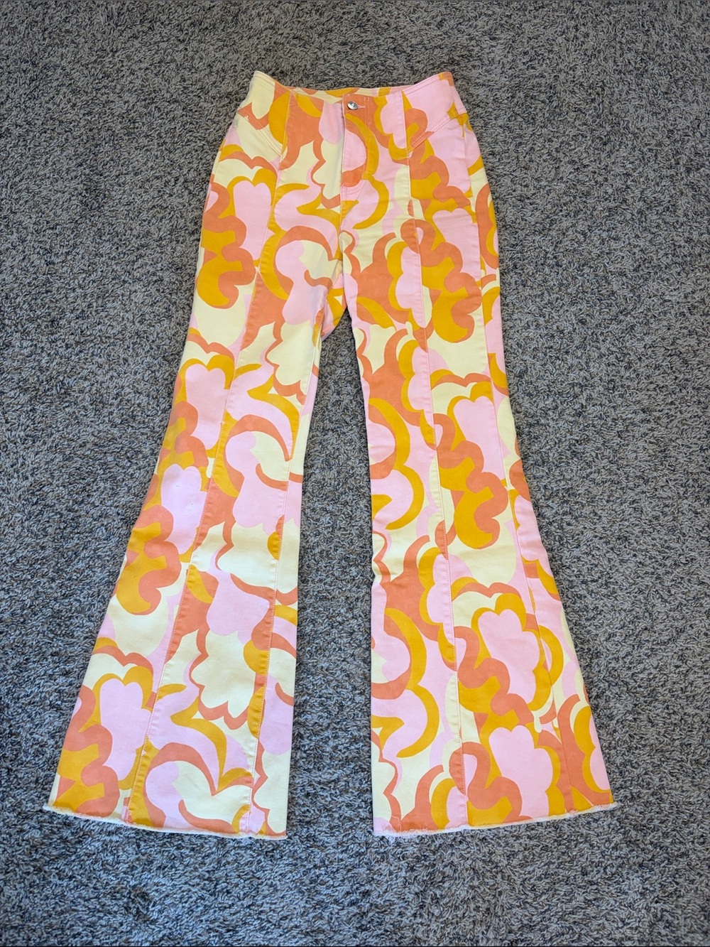 Free people stretch bell bottoms